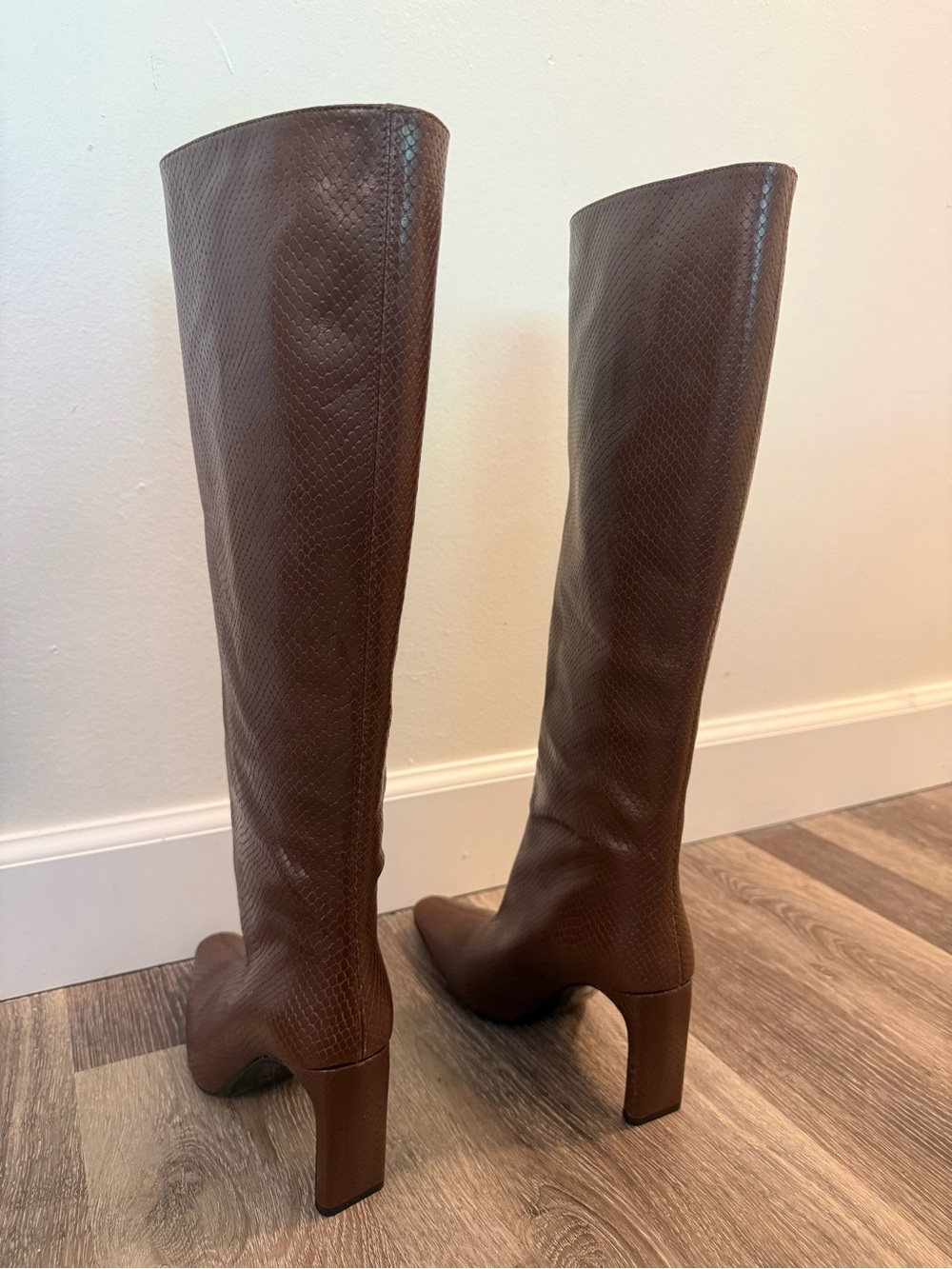 STAUD Wally High Heel Boot Snakeskin - Picture 4 of 7